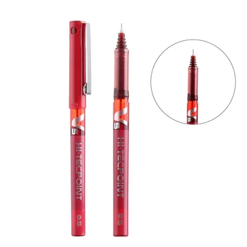 0.5 mm Siyah Kırmızı işaretleyici kalem ölçüm cetveli Microblading Kalıcı Makyaj Dövme Kaş Dudak Kalemi Su Geçirmez Yazı Aracı