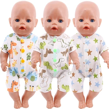 10 Stilleri Bebek Pijama 18 İnç amerikan oyuncak bebek Kız Oyuncak 43 cm Doğan Bebek Giysileri Aksesuarları Bizim Nesil 42 cm Nenuco