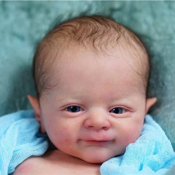 17 İnç Yeniden Doğmuş Bebek Bebek Kiti Elf Flynn Boyasız Bebek Parçaları