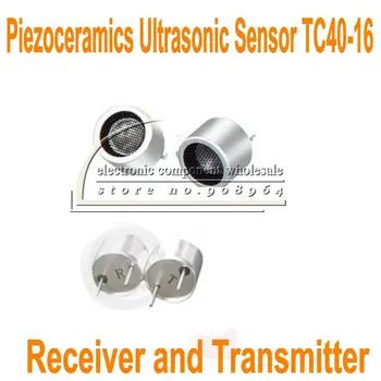 20 adet TC40-16 16mm 40 khz (çap=16mm) ultrasonik Alıcı Verici Sensörü Alıcı Verici R ve T