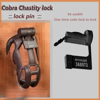 2022 CodedLock Pin Erkek Cobra İffet Kilidi Tek Kullanımlık Kodlu Kilit Geçebilir Güvenlik Sissy Yetişkin Ürünleri