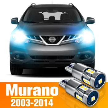 2x LED park lambası Gümrükleme Ampul Aksesuarları Nissan Murano İçin Z50 Z51 2003-2014 2004 2006 2007 2008 2009 2010 2011 2012 2013