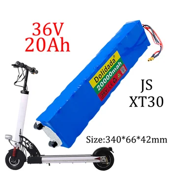 36V 20Ah 18650 şarj edilebilir lityum pil paketi 10S3P 500W Yüksek güç Modifiye Bisiklet Scooter Elektrikli Araç BMS İle XT30