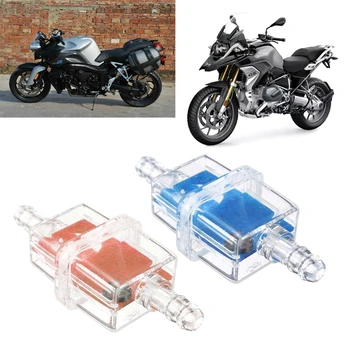 57EF Güvenilir Inline Yakıt yağ filtresi ile Uyumlu Motosiklet Moped Scooter denemeler Önlemek Motor Kırık veya Hasarlı