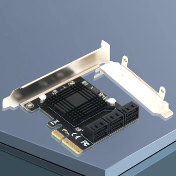 6 Port SATA 3 PCI Express Genişletme Kartı PCI-E / PCIE SATA Denetleyici SATA Çarpan SATA3 6Gbps ASMedıa ASM1166 Çip HDD SSD için