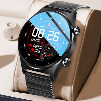 Akıllı saat Erkekler DIY İzle Yüz IP68 Su Geçirmez Tam Dokunmatik Ekran Bluetooth 5.0 Spor Spor İzci 2021 Yeni Smartwatch
