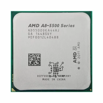 AMD A8 5500 A8 5500K A8 5500B 3.2 GHz Dört Çekirdekli Dört İplik CPU İşlemci 65W AD5500OKA44HJ / AD550BOKA44HJ Soket FM2