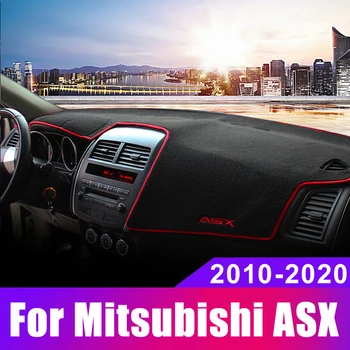 Araba Dashboard Kapak Mat Güneş Gölge Önlemek ışıklı çerçeve Halı Anti-Uv Mitsubishi ASX İçin 2010 - 2018 2019 2020 2021 2022 Aksesuarlar