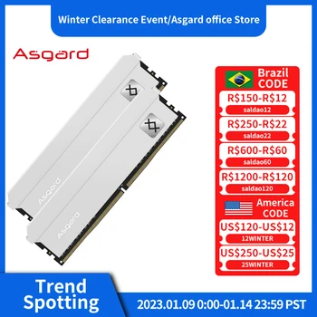 Asgard RAM Bellek DDR4 8 Gb X 2 3200 MHz 3600 MHz ddr4 ram Lokı T2 T3 Serisi ddr4 8 gb masaüstü bilgisayar RAM