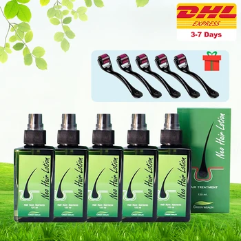 DHL Hızlı Teslimat 5 adet Saç Büyüme Yağı 120 ml Orijinal Tayland Neo Saç Losyonu Anti-saç Dökülmesi Saç Bakımı Büyüme Serumu Ürünleri