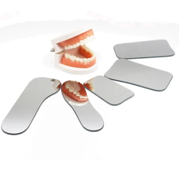 Diş Ayna İntraoral Oklüzal 2 Taraflı Fotoğraf Cam Ayna Ağız Bakımı Diş Hekimi araçları Diş Hekimliği Ortodonti fotoğraf