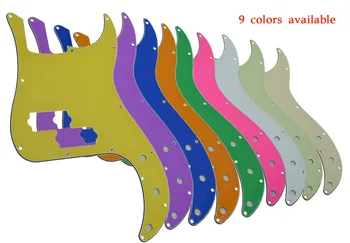 DOPRO ABD Spec Hassas Bas P Bas Pickguard Çizilme Plakası 3 Kat 9 renkler