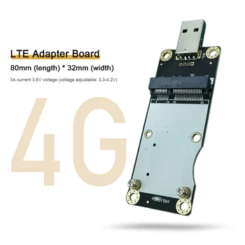 EC20 EC25 4G Modülü Geliştirme Kurulu Mini PCIe USB Endüstriyel Sınıf 4G adaptör kartı Kurulu