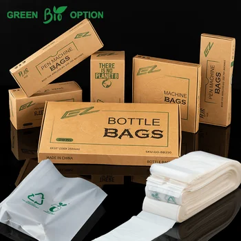 EZ Yeşil Seçenek Makine Çantaları Şişe Çantaları Bobin veya döner makineler için Çevre Dostu Yüksek Oranda Biyolojik Olarak Parçalanabilir Geri Dönüşüm Dövme Kaynağı