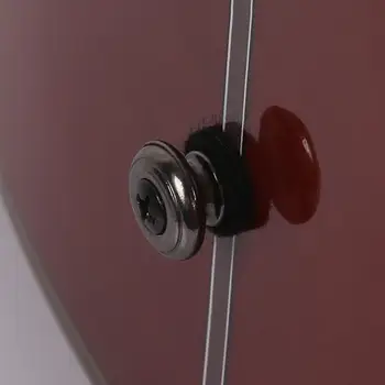 Gitar Kazıklar Akustik Elektrik Bas Ukulele Gitar Askısı Toka Düğmesi Kilit Pimleri Metal Uç Kilitleme Parçaları Aksesuarları