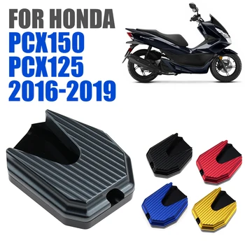 HONDA PCX125 PCX150 PCX için 125 150 2016 - 2019 Motosiklet Kickstand Yan Standı Uzatma Büyütücü Ped ayak rafı Destek Plakası