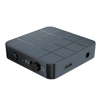 Mini Bluetooth V5. 0 + EDR Ses Alıcısı Verici Mini Stereo Bluetooth AUX USB 3.5 mm Jack TV PC İçin Araç Kiti Kablosuz Adaptör