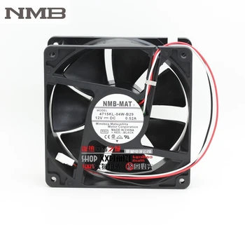 NMB 4715KL-04W-B29 12038 12 cm 120mm DC 12 V 0.52 A üç telli hızlı sunucu invertör soğutma fanı