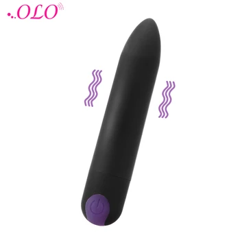 OLO USB Şarj kurşun vibratör Klitoris Stimülatörü Güçlü Titreşim Vajinal Masaj Kadın Mastürbasyon Seks Oyuncakları Kadınlar için