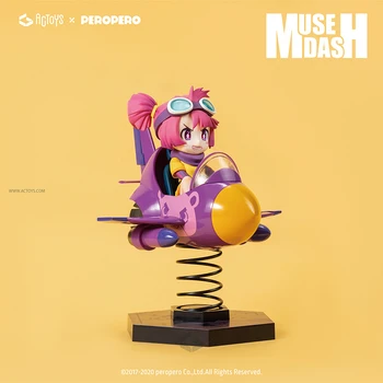 Orijinal ACTOYS Anime Figürü Muse Dash Pilot Ver. 16Cm Pvc aksiyon figürü Modeli Oyuncaklar Çocuklar için Hediye