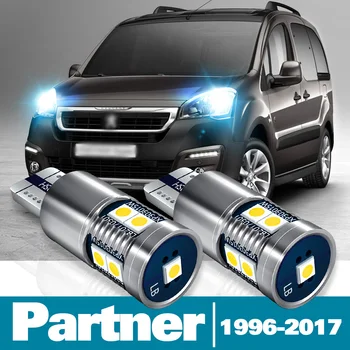 Peugeot Partner Aksesuarları için 2x LED park lambası 1996-2017 2006 2007 2008 2009 2010 2011 2012 2013 2014 2015 Gümrükleme Lambası