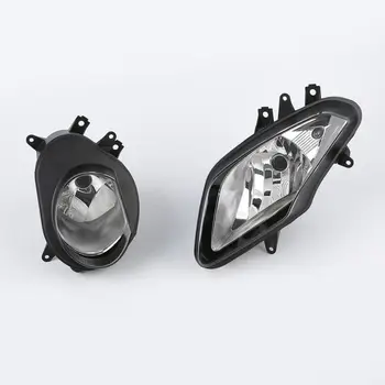 Temizle Far Başkanı lamba donanımı Kafa Lambası BMW S1000RR S1000R S1000 R 2010-2014 11 12 13