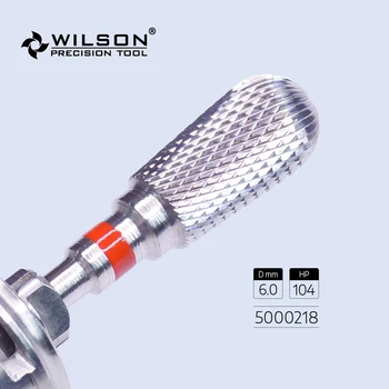WilsonDental Burs 5000218-ISO 237 140 060 Metal/Akrilik kırpma için Tungsten Karbür Diş Bursları